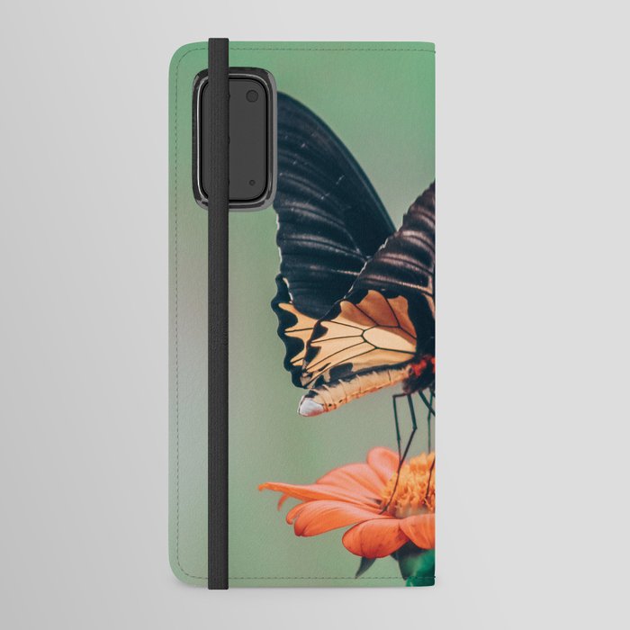 Butterfly on a flower | Nature | Thailand Android Wallet Case