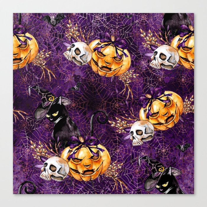 Halloween Witch #3 Canvas Print