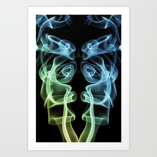 Smoke Photography #8 Art Print