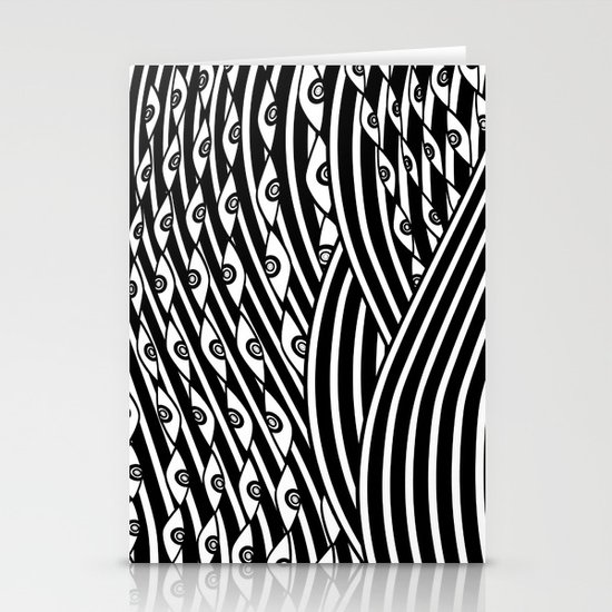 "Amok" by Drew Litowitz Stationery Cards
