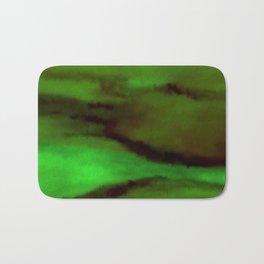 The Path 2 Bath Mat | Greenabstract, Painting, Colorgreen, Greenpainting, Digital, Green, Greenabstractart, Saribelleart, Acrylic, Greenart 