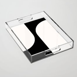 Modern Minimal Arch Abstract XXXVI Acrylic Tray