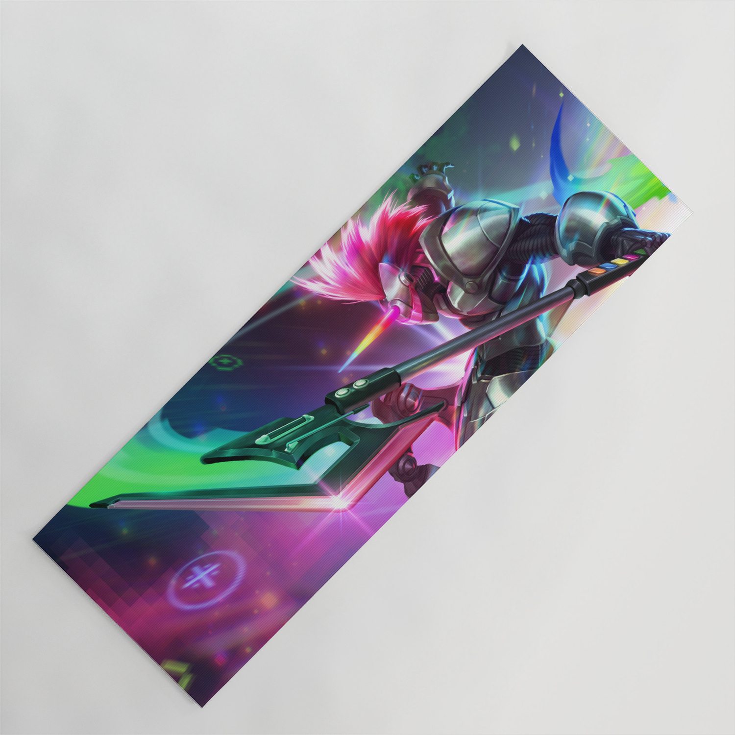 Arcade Hecarim League Of Legends Yoga Mat By Amumus