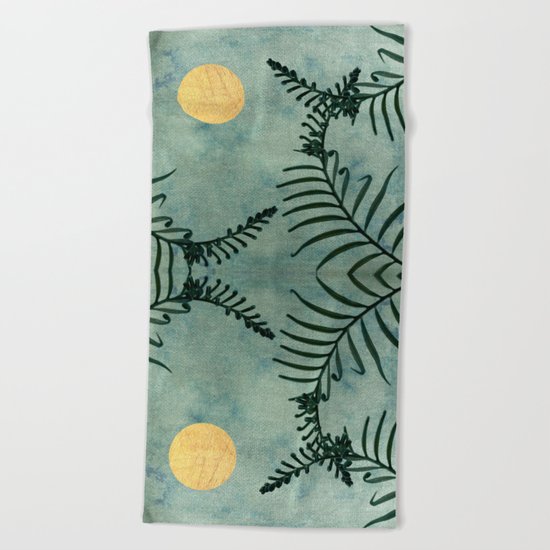 Cycas III Beach Towel
