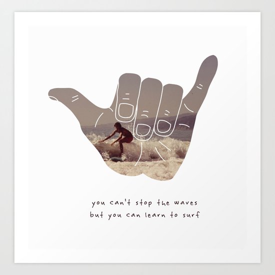 good vibrations Art Print