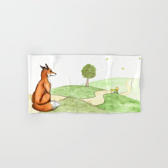 The little Prince and the Fox Hand & Bath Towel