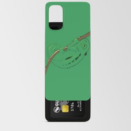Chameleon in Green Android Card Case