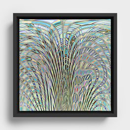 Colorful Spring Light Abstraction  Framed Canvas