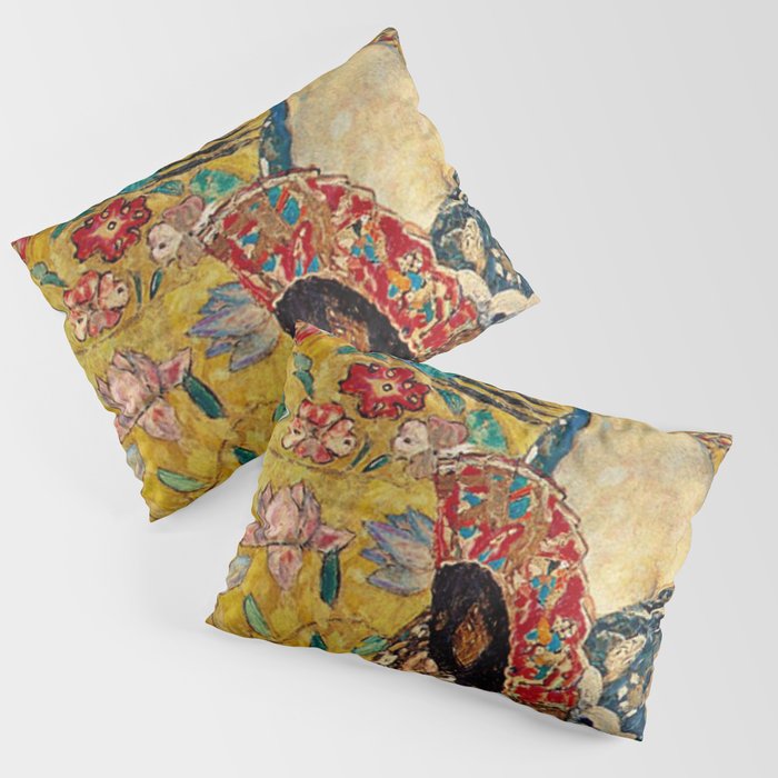 Gustav Klimt Lady With Fan Pillow Sham
