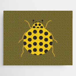 Lady(bug) in Yellow Jigsaw Puzzle