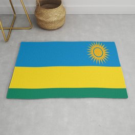 Flag of Rwanda Rug