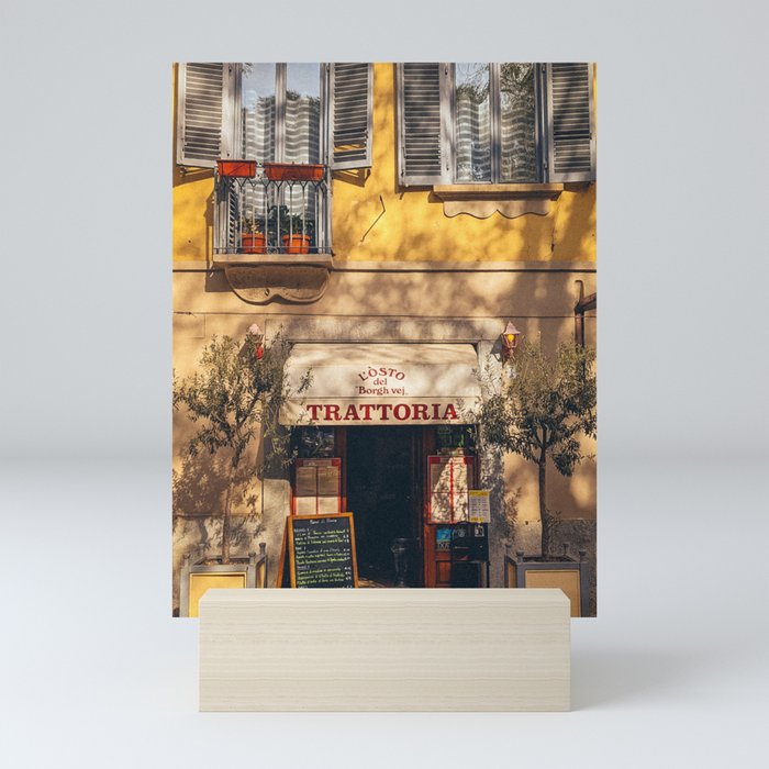 Our Italian Restaurant - Torino, Italy Mini Art Print