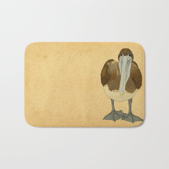 Ploffskin Pluffskin Pelican Jee Bath Mat