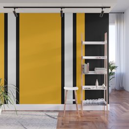 Black And Yellow Wall Murals For Any Decor Style Society6