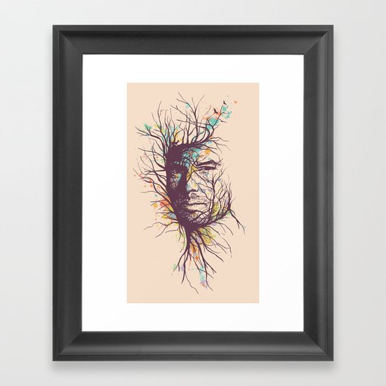 Natural Existence Framed Art Print