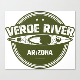 Verde River Arizona Kayaking Canvas Print