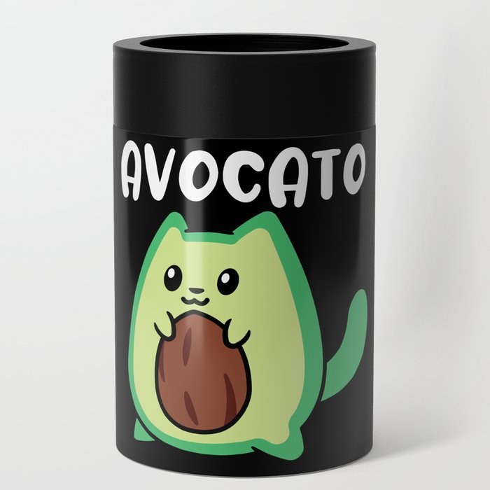 Avocato Funny Avocado Cat Can Cooler
