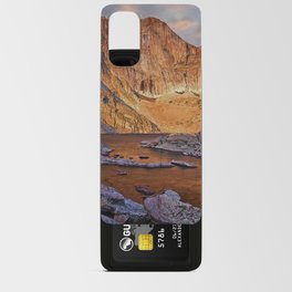 First Light at Chasm Lake Android Card Case