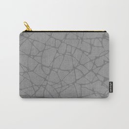 BROKEN GLASS WHITE Carry-All Pouch