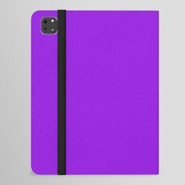 Solid Color Purple Blue iPad Folio Case