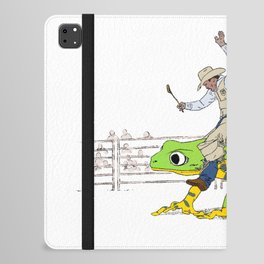 Frog Wranglers iPad Folio Case