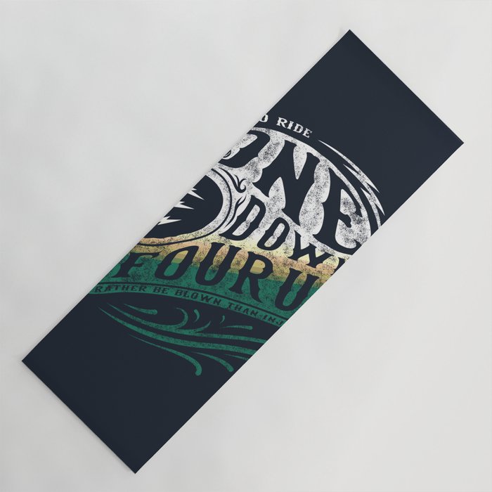 Born To Ride ODFU "Cafe Racer" Yoga Mat