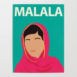 Malala Yousafzai Art Poster