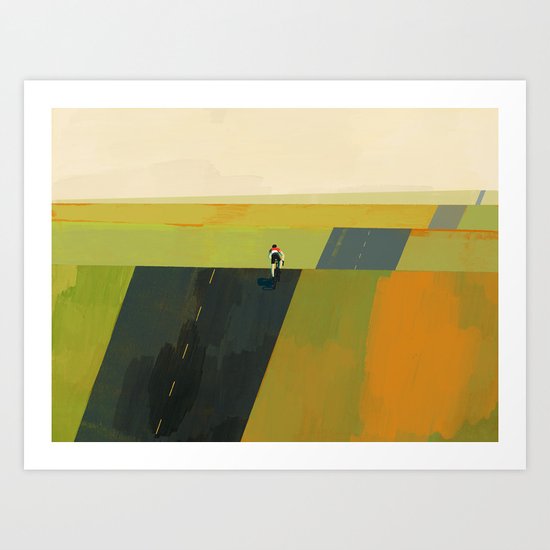 Keep Going Art Print