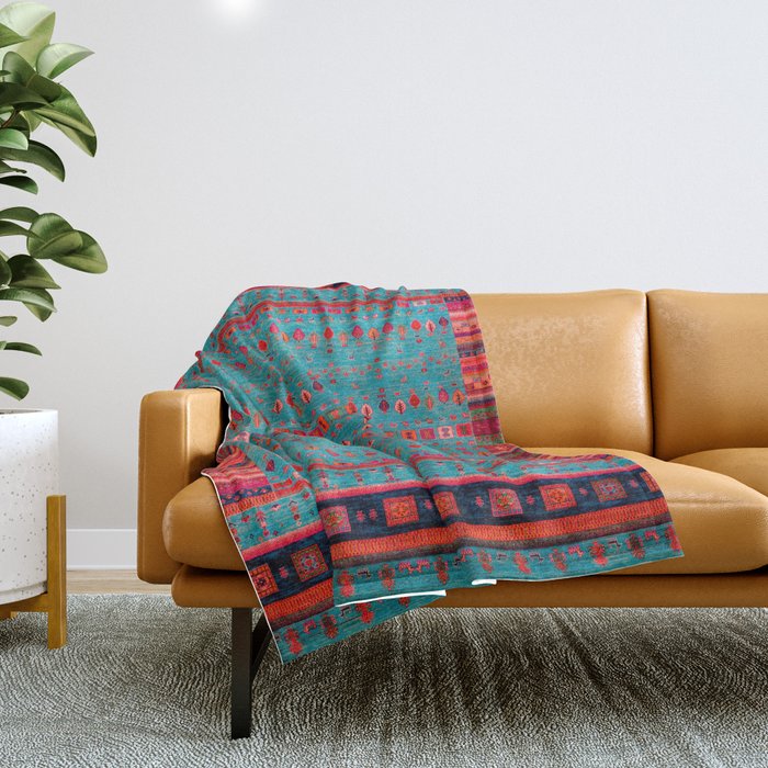 Moroccan fabric and 2025 throws