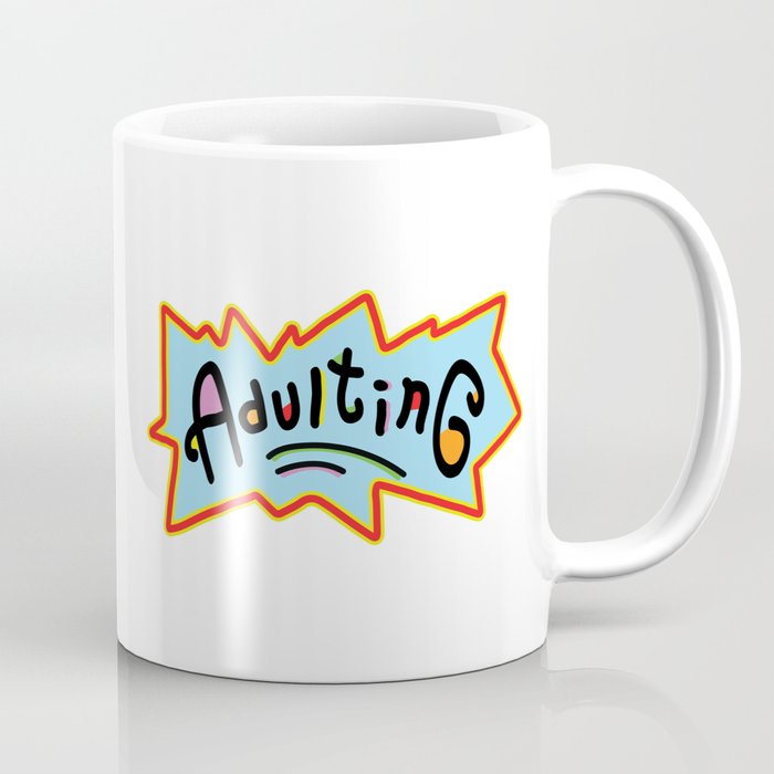 wallpapers Tumblr Aesthetic Coffee Mugs tumblr aesthetic adulting retro 90s kid coffee mug by littleshopofnola