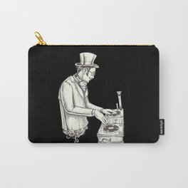Cool Hipster Steampunk DJ Carry-All Pouch