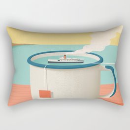 Cup of sea Rectangular Pillow