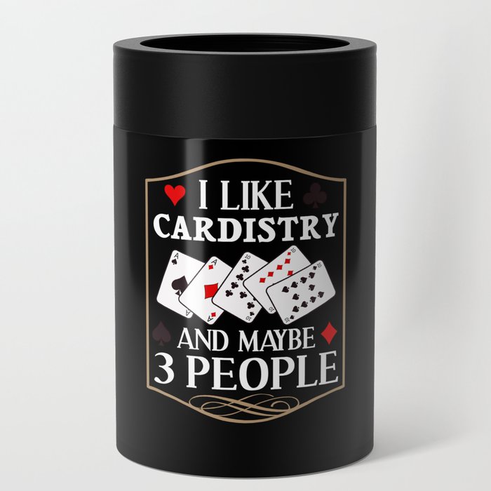 Cardistry Deck Card Flourish Trick Playing Cards Can Cooler