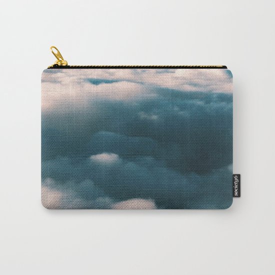 Blue Clouds Carry-All Pouch