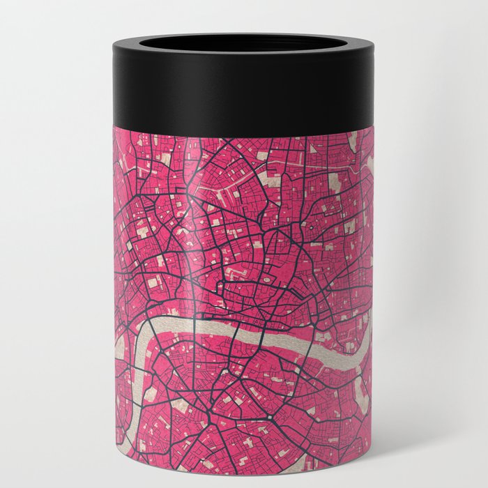 London City Map of England - Blossom Can Cooler