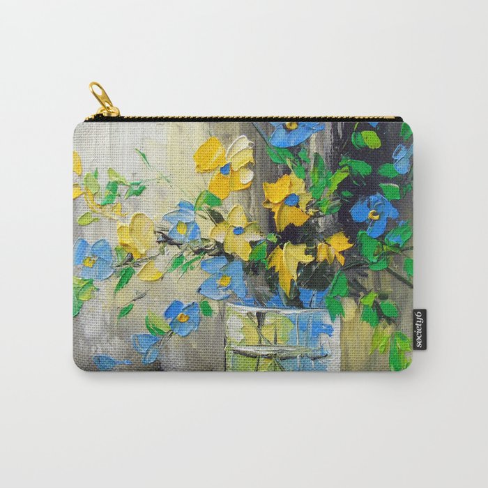 Bouquet of garden flowers Carry-All Pouch