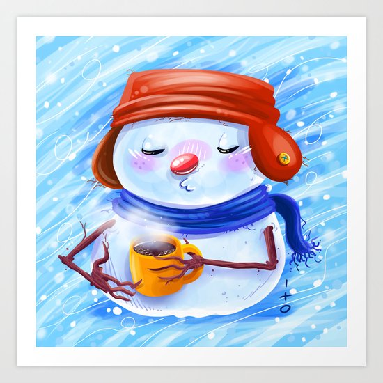 winter season Art Print