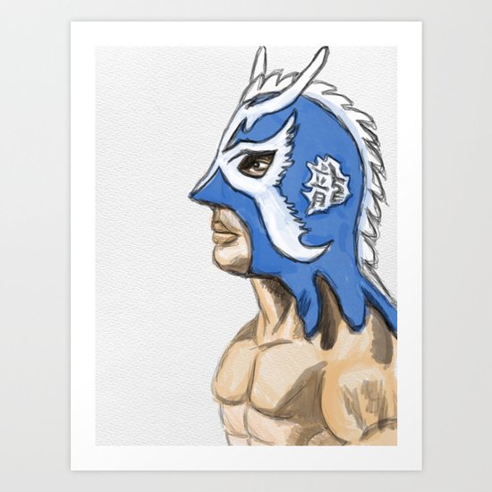 Ultimo Dragon Art Print