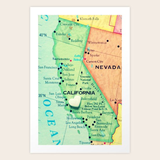Cali Art Print