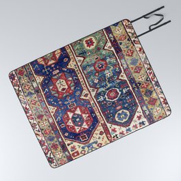Megri Southwest Anatolian Rug Print Picnic Blanket