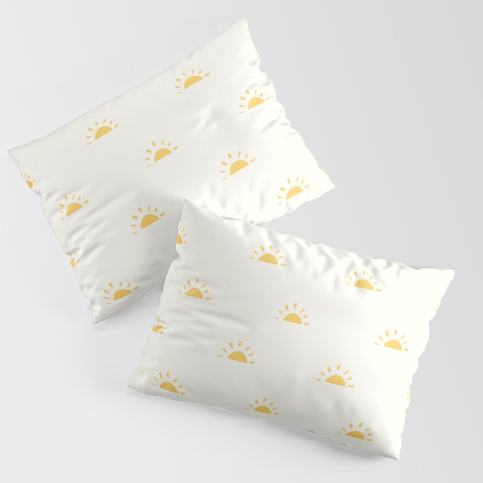 Natural Sunshine Pattern Pillow Sham