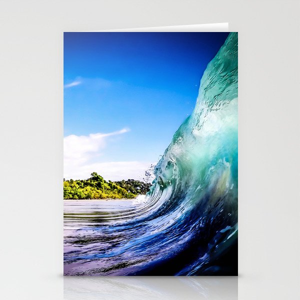 Wave Wall Stationery Cards