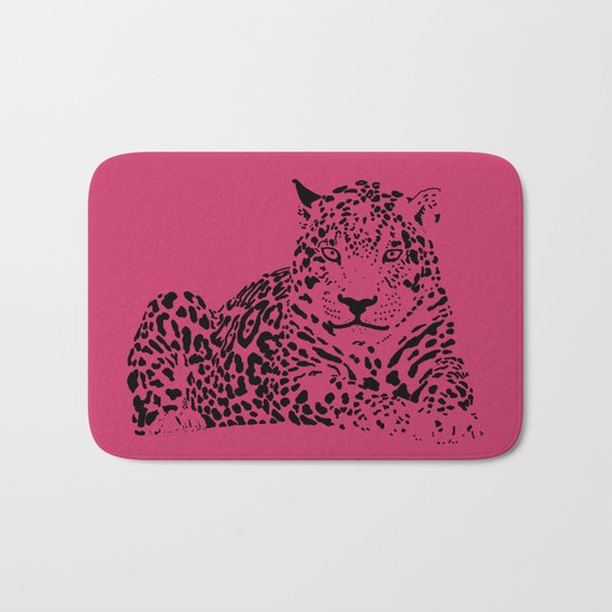 Leopard Spots Bath Mat