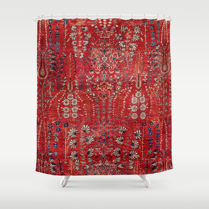 Sultanabad Arak West Persian Rug Print Shower Curtain