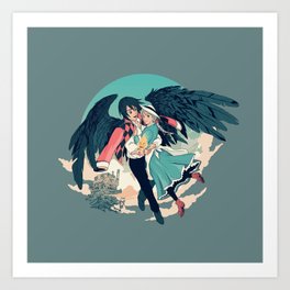 Fly Away With Me Art Print