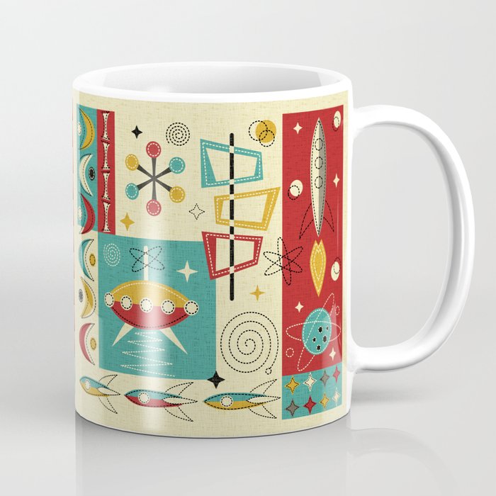 Retro Space Age Fun! ©studioxtine Coffee Mug
