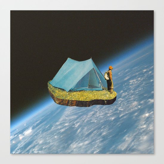 Space camp Canvas Print