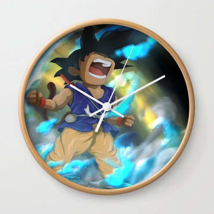 Goku Rage - Path to Power Wall Clock