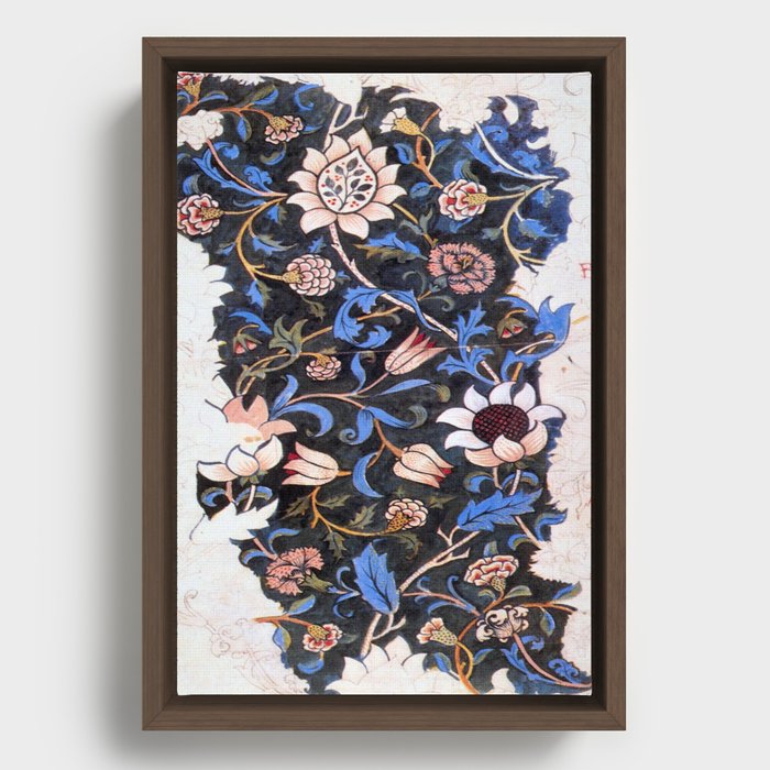 High Quality William Morris Framed Canvas