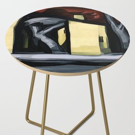 A Situation in Yellow, 1933 by Oscar Bluemner Side Table